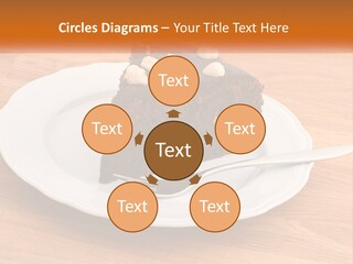 A Piece Of Cake On A Plate PowerPoint Template