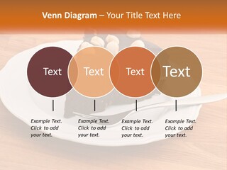 A Piece Of Cake On A Plate PowerPoint Template