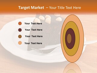 A Piece Of Cake On A Plate PowerPoint Template