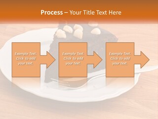 A Piece Of Cake On A Plate PowerPoint Template