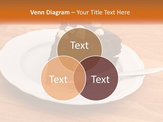 A Piece Of Cake On A Plate PowerPoint Template