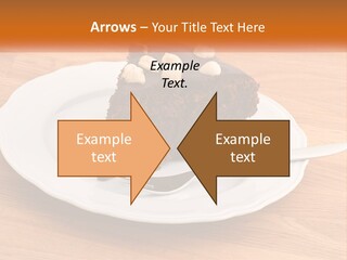 A Piece Of Cake On A Plate PowerPoint Template