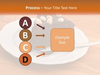A Piece Of Cake On A Plate PowerPoint Template