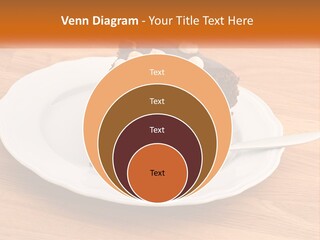 A Piece Of Cake On A Plate PowerPoint Template