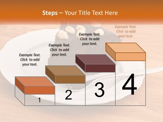 A Piece Of Cake On A Plate PowerPoint Template
