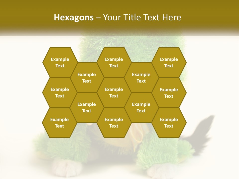 Cat In A Frog Costume PowerPoint Template