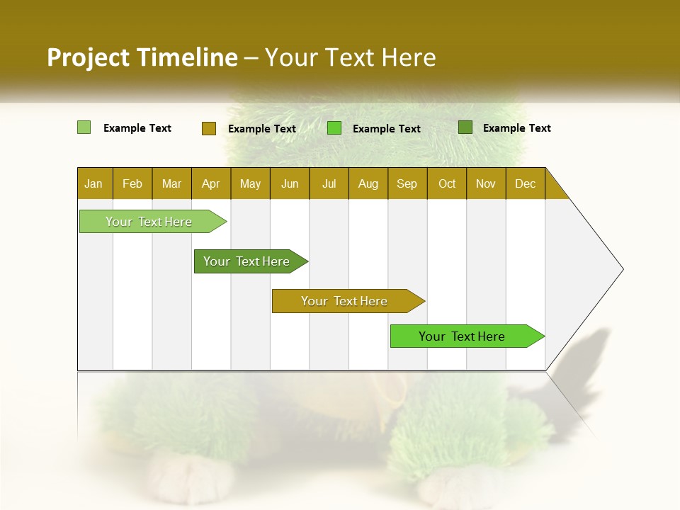 Cat In A Frog Costume PowerPoint Template