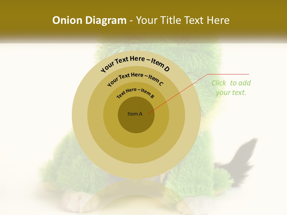 Cat In A Frog Costume PowerPoint Template