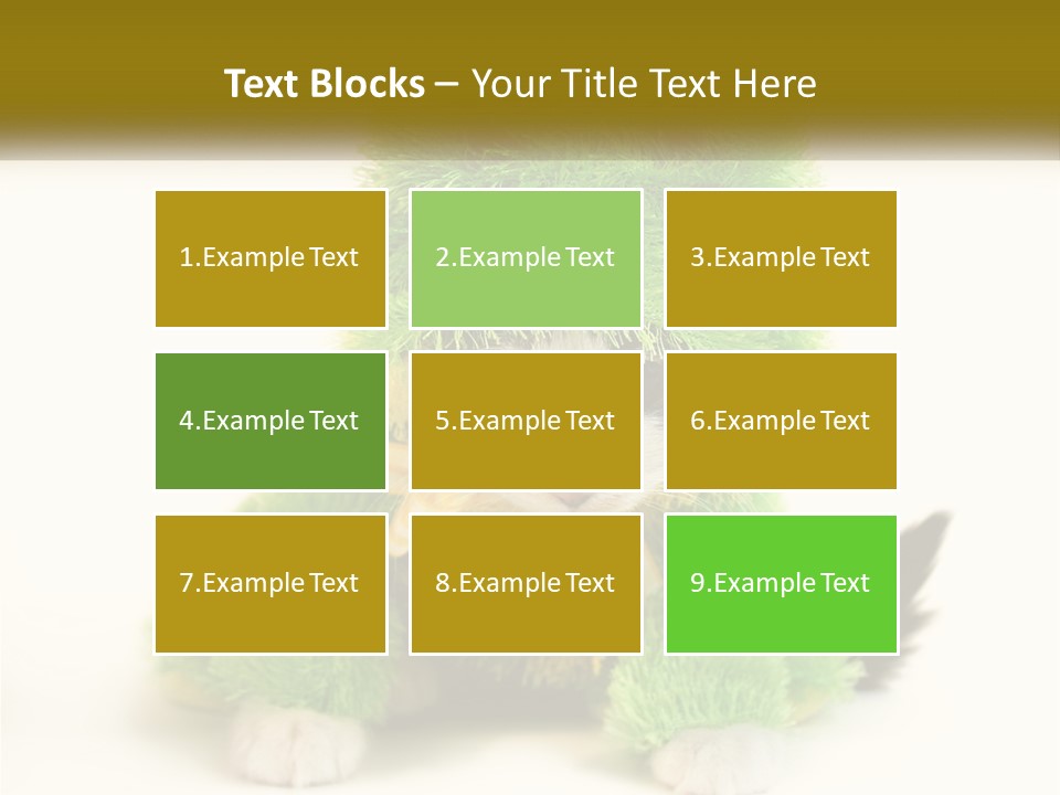 Cat In A Frog Costume PowerPoint Template