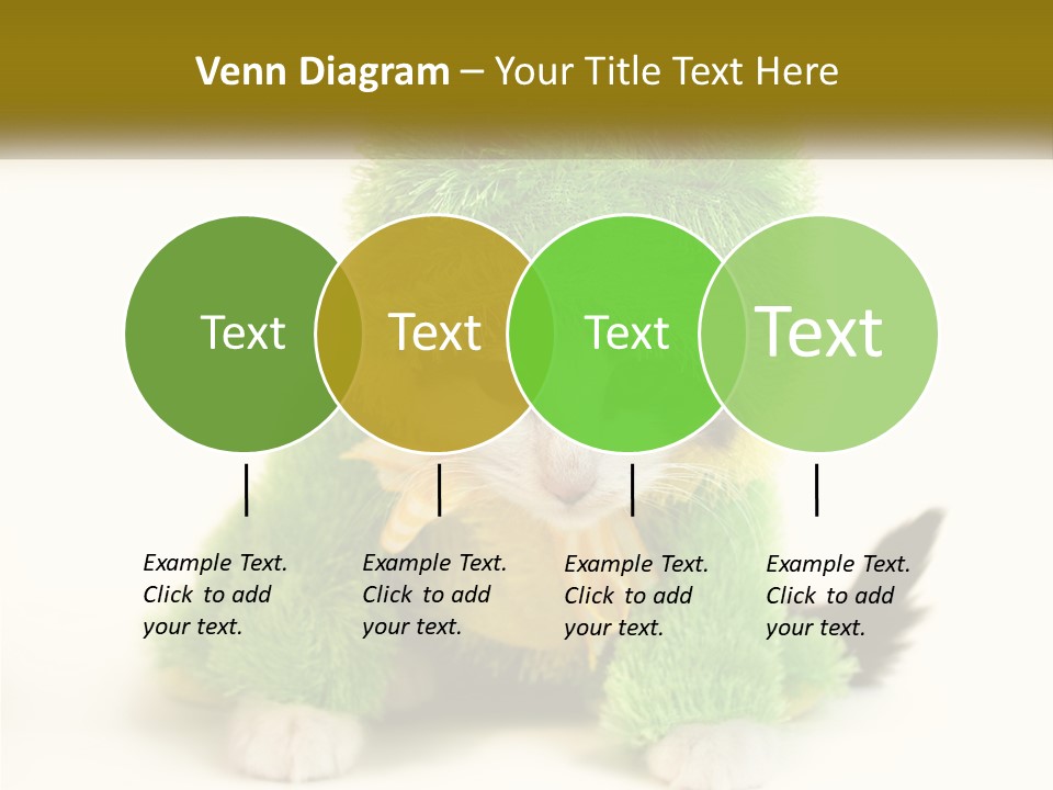 Cat In A Frog Costume PowerPoint Template