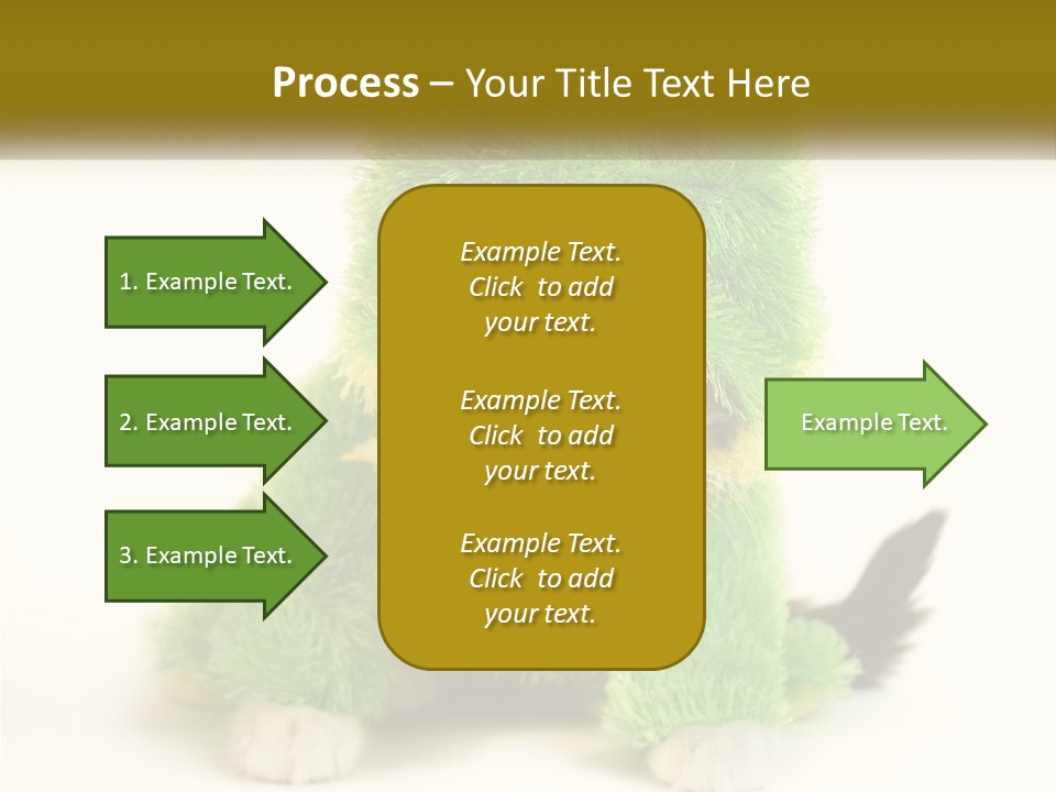 Cat In A Frog Costume PowerPoint Template