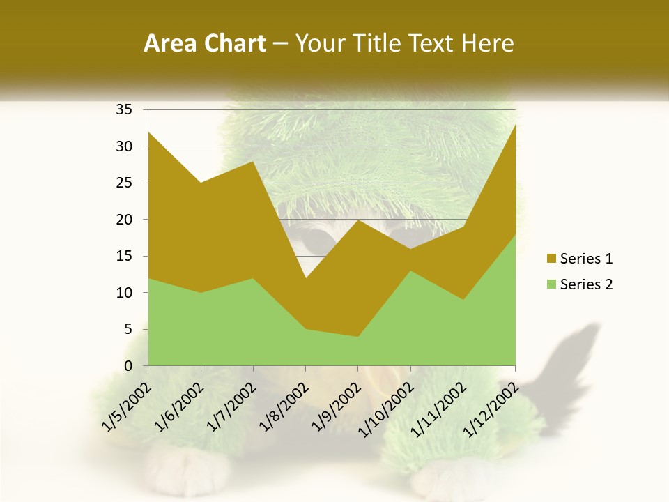 Cat In A Frog Costume PowerPoint Template