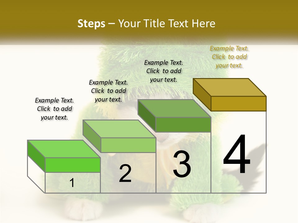 Cat In A Frog Costume PowerPoint Template