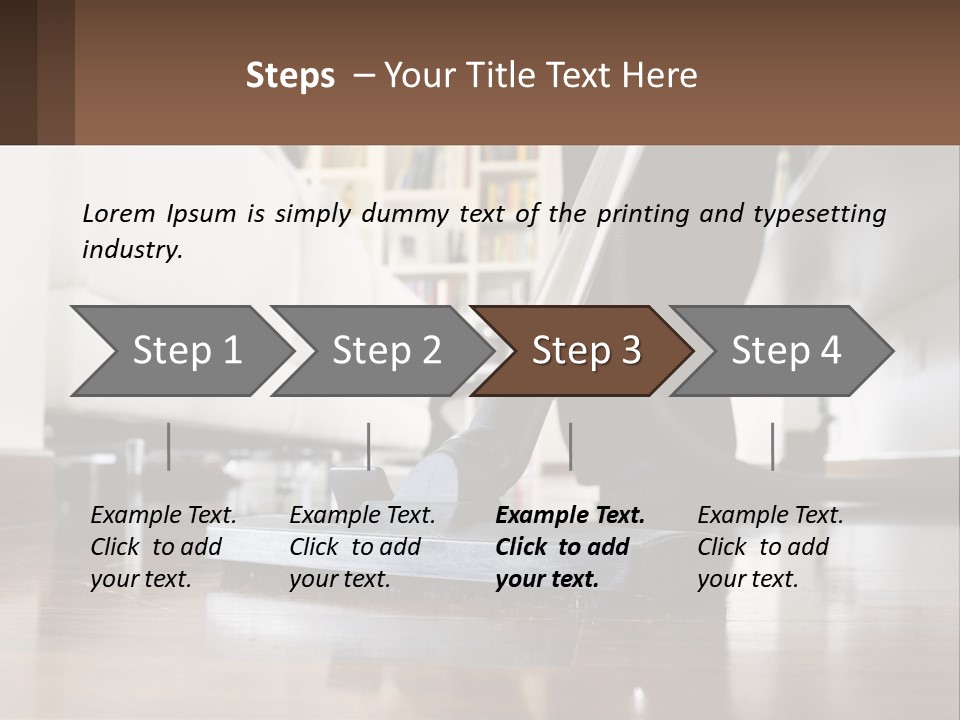Vacuuming PowerPoint Template