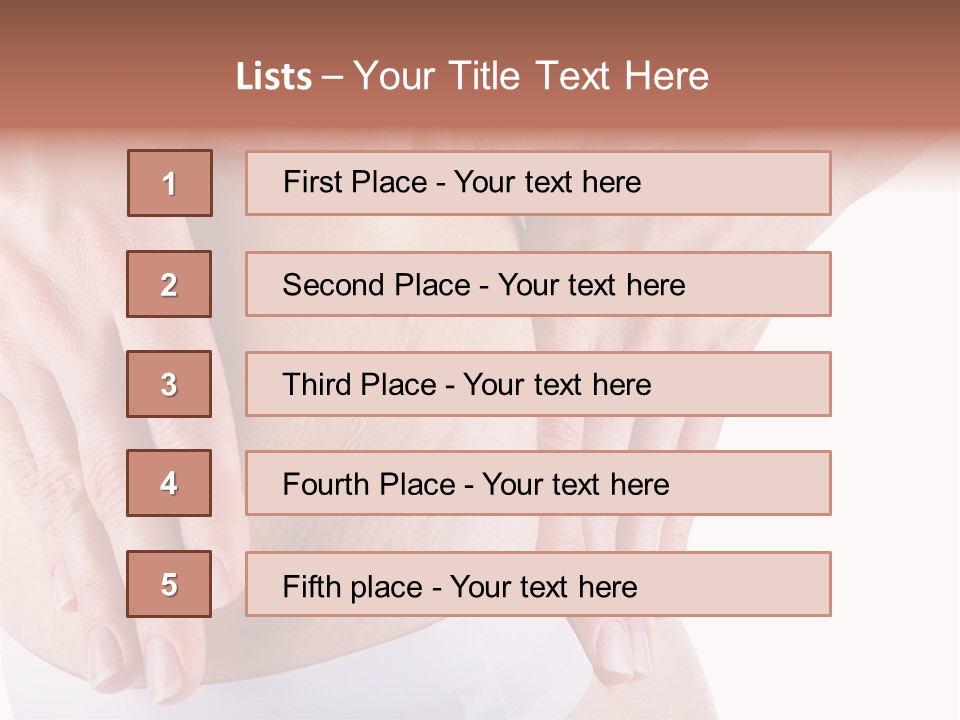 Ties On The Skin PowerPoint Template