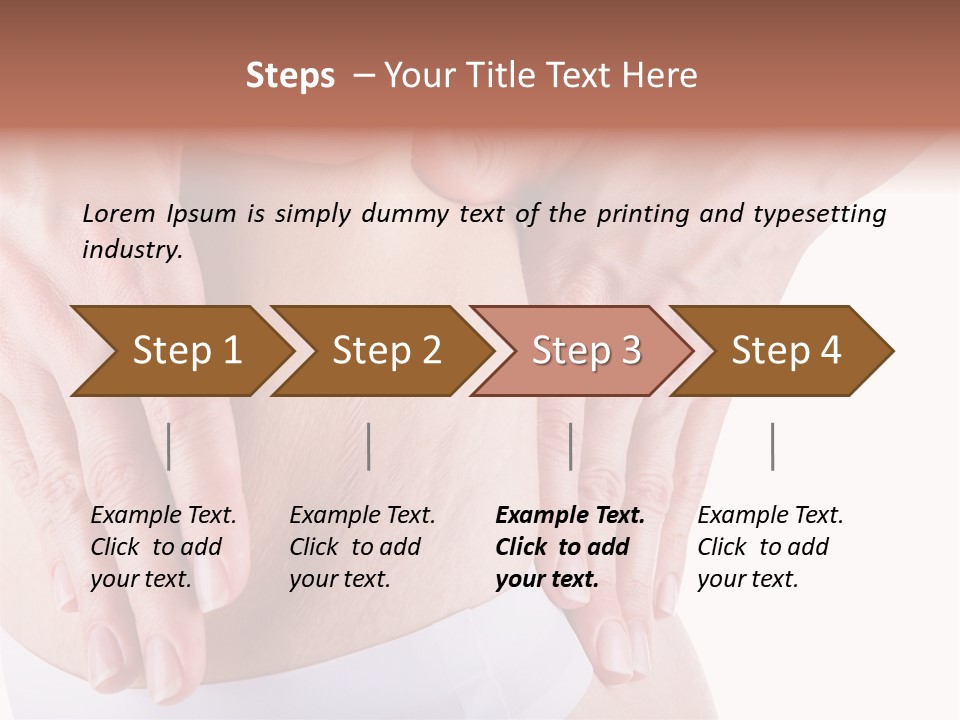 Ties On The Skin PowerPoint Template