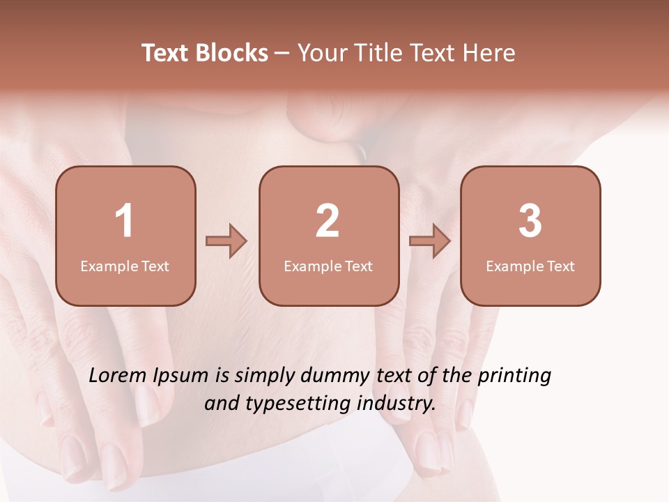 Ties On The Skin PowerPoint Template