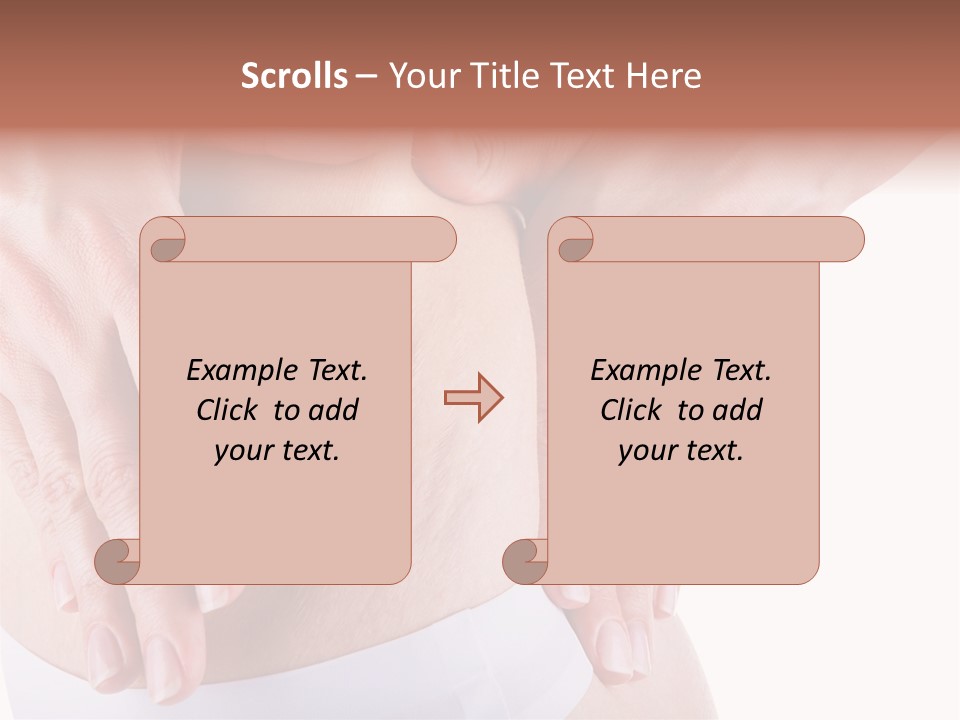 Ties On The Skin PowerPoint Template