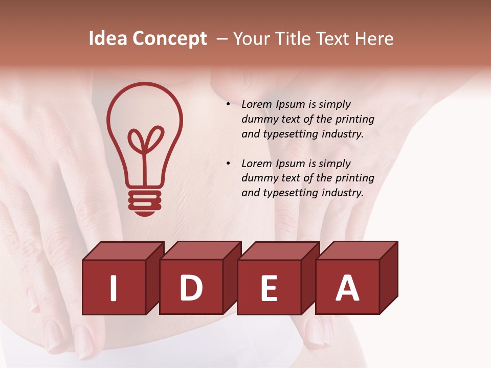Ties On The Skin PowerPoint Template