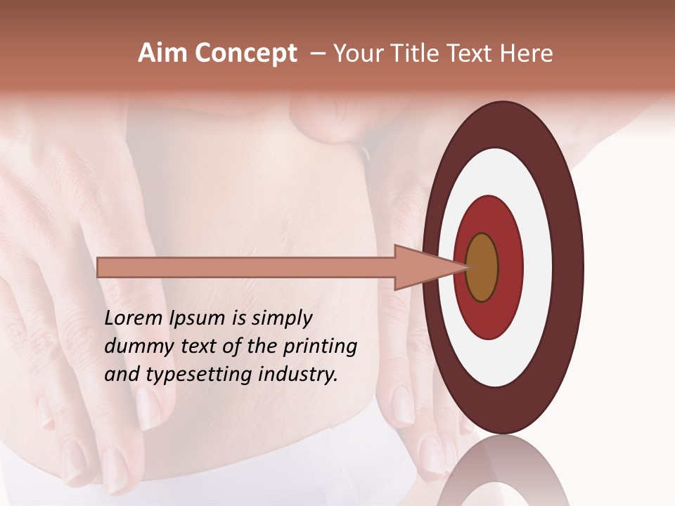 Ties On The Skin PowerPoint Template