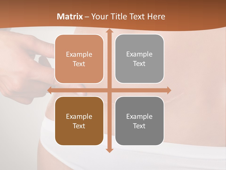 Scar From Surgery PowerPoint Template