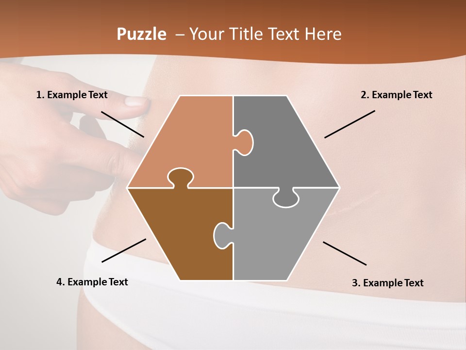 Scar From Surgery PowerPoint Template