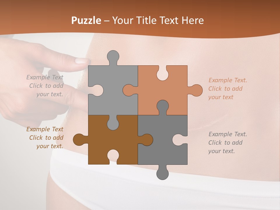 Scar From Surgery PowerPoint Template