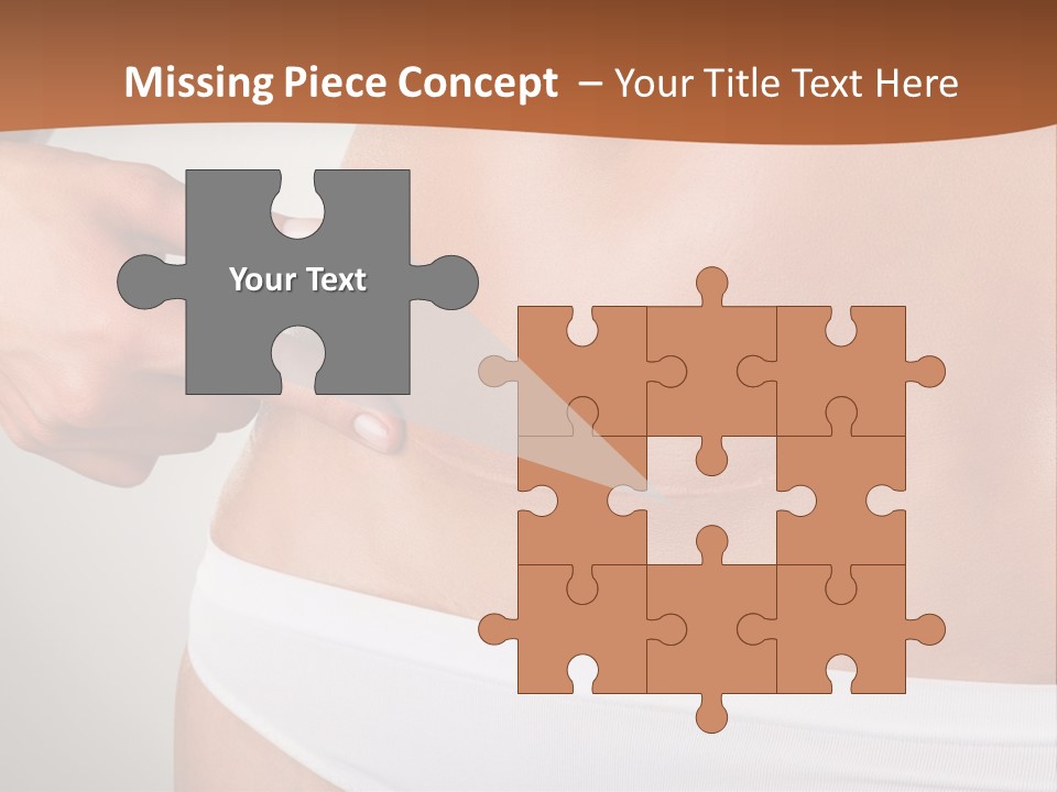 Scar From Surgery PowerPoint Template