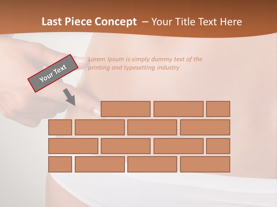 Scar From Surgery PowerPoint Template