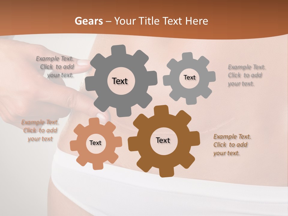 Scar From Surgery PowerPoint Template