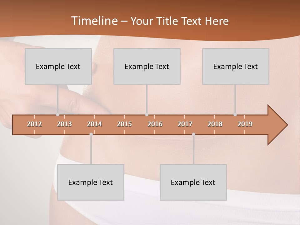 Scar From Surgery PowerPoint Template