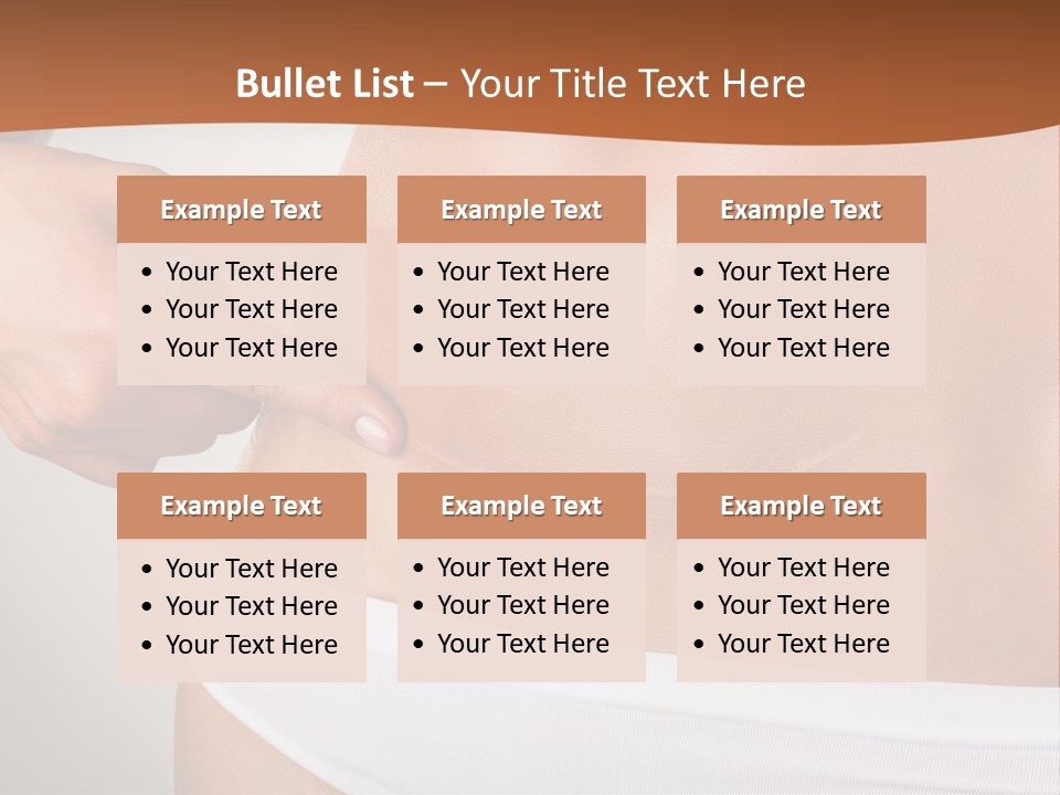Scar From Surgery PowerPoint Template