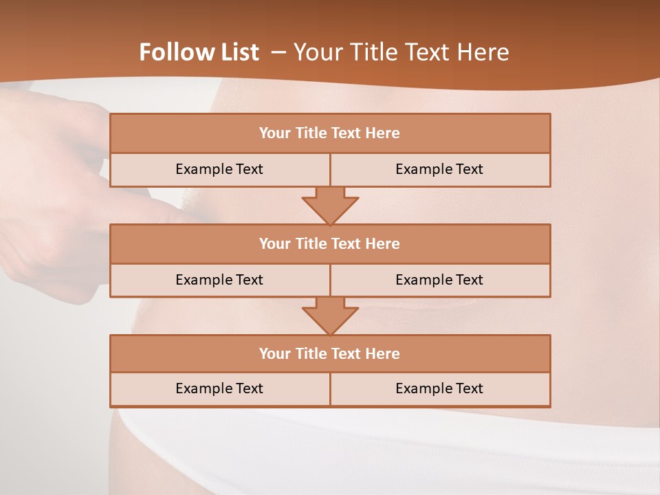 Scar From Surgery PowerPoint Template
