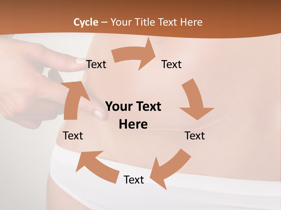 Scar From Surgery PowerPoint Template