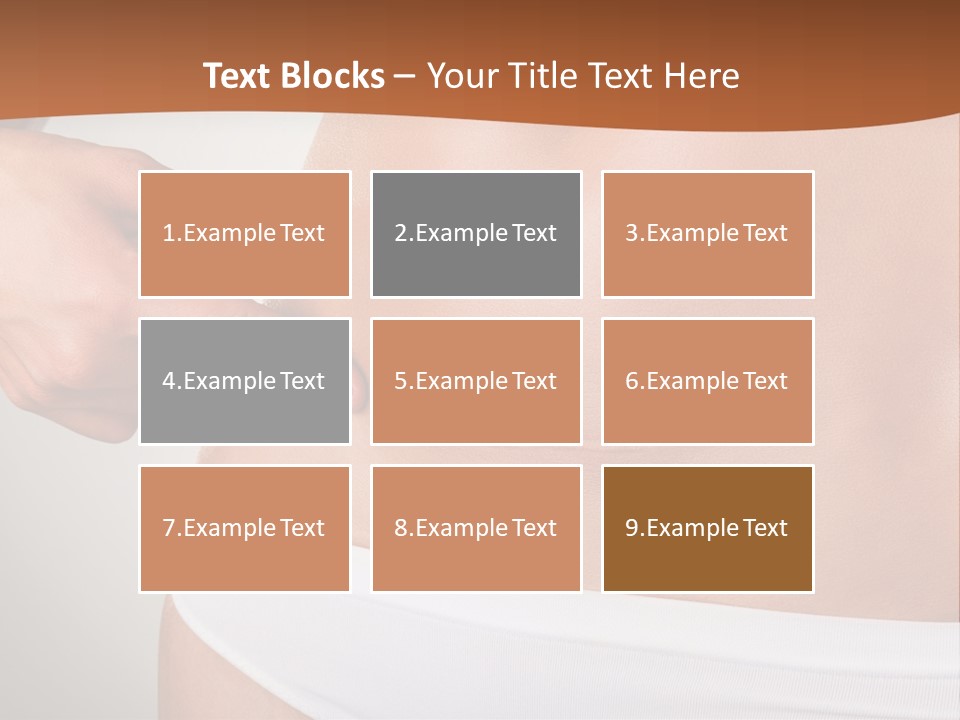 Scar From Surgery PowerPoint Template
