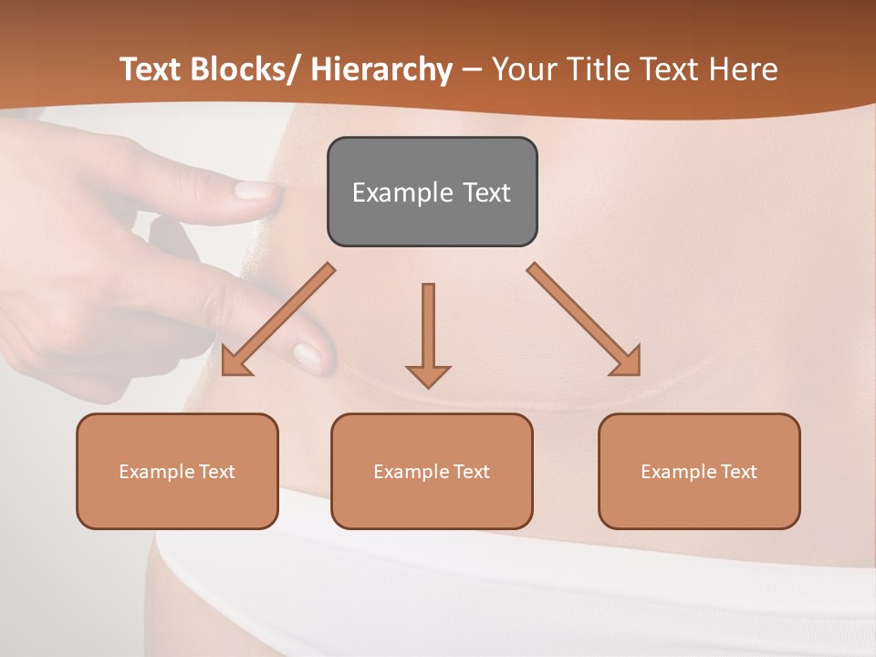 Scar From Surgery PowerPoint Template
