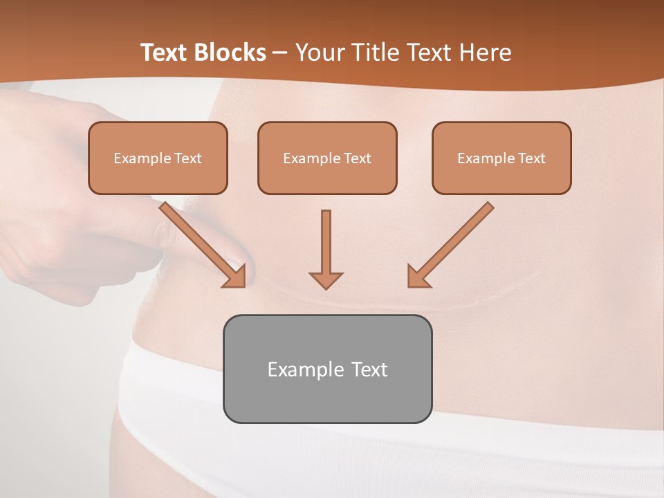 Scar From Surgery PowerPoint Template