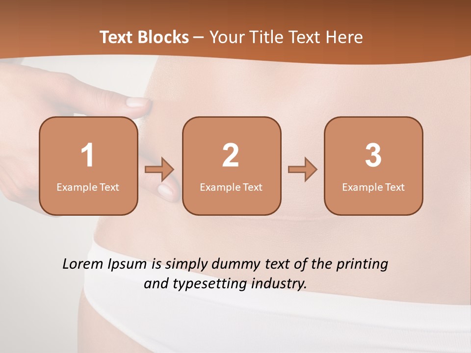 Scar From Surgery PowerPoint Template