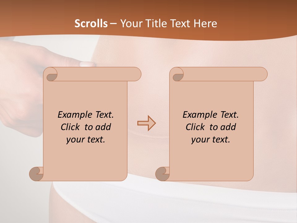 Scar From Surgery PowerPoint Template