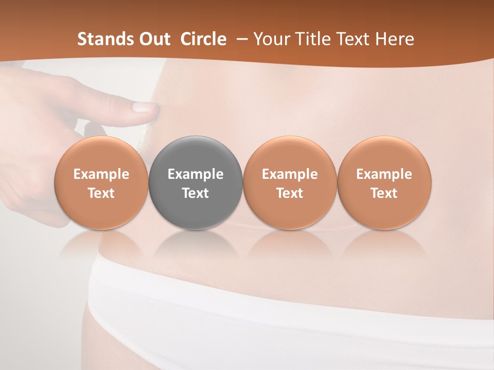 Scar From Surgery PowerPoint Template