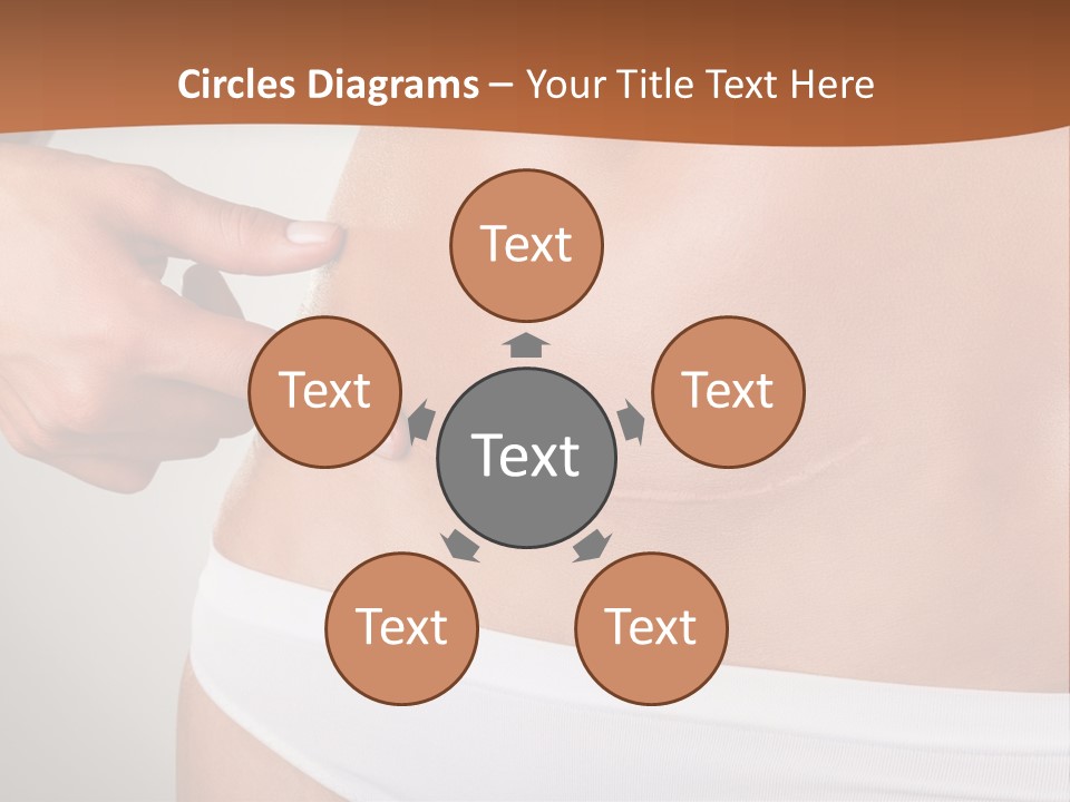 Scar From Surgery PowerPoint Template