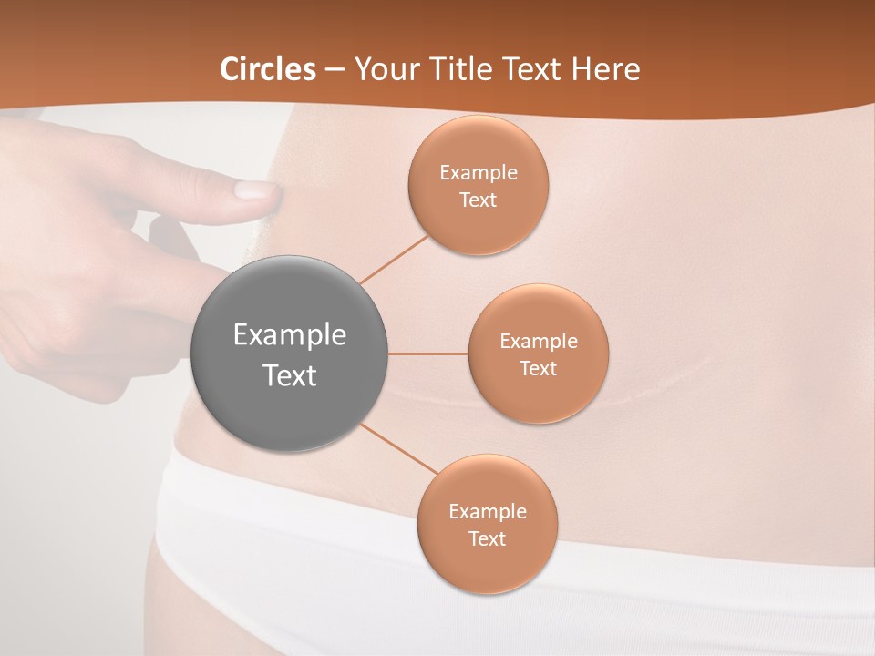 Scar From Surgery PowerPoint Template