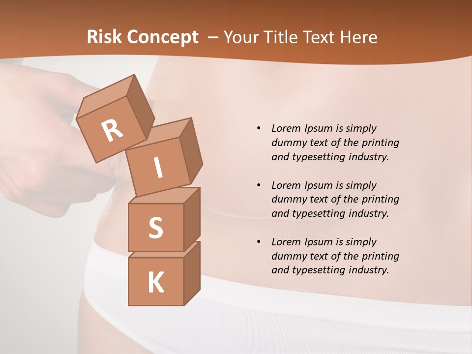 Scar From Surgery PowerPoint Template