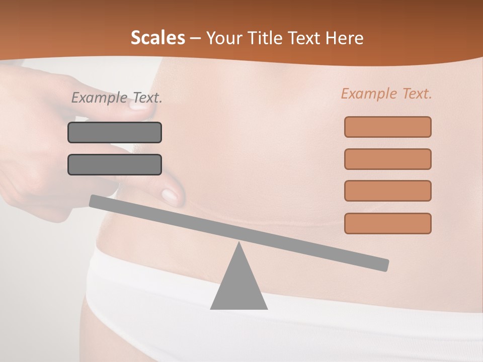 Scar From Surgery PowerPoint Template