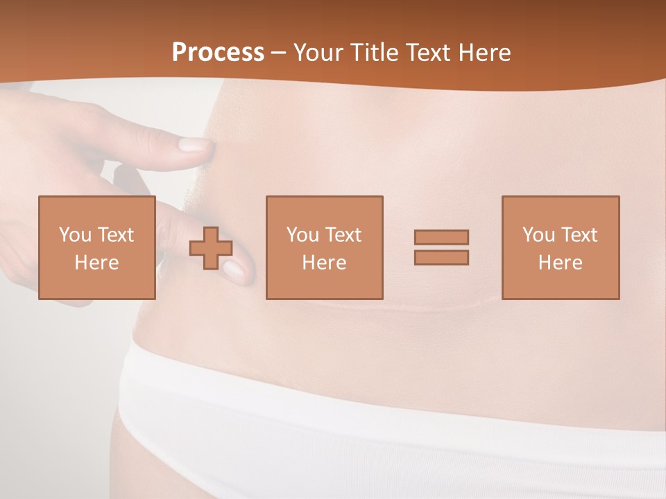 Scar From Surgery PowerPoint Template