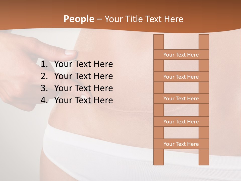 Scar From Surgery PowerPoint Template