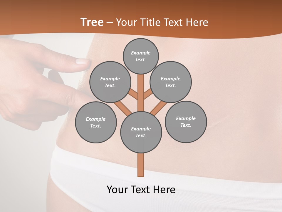 Scar From Surgery PowerPoint Template