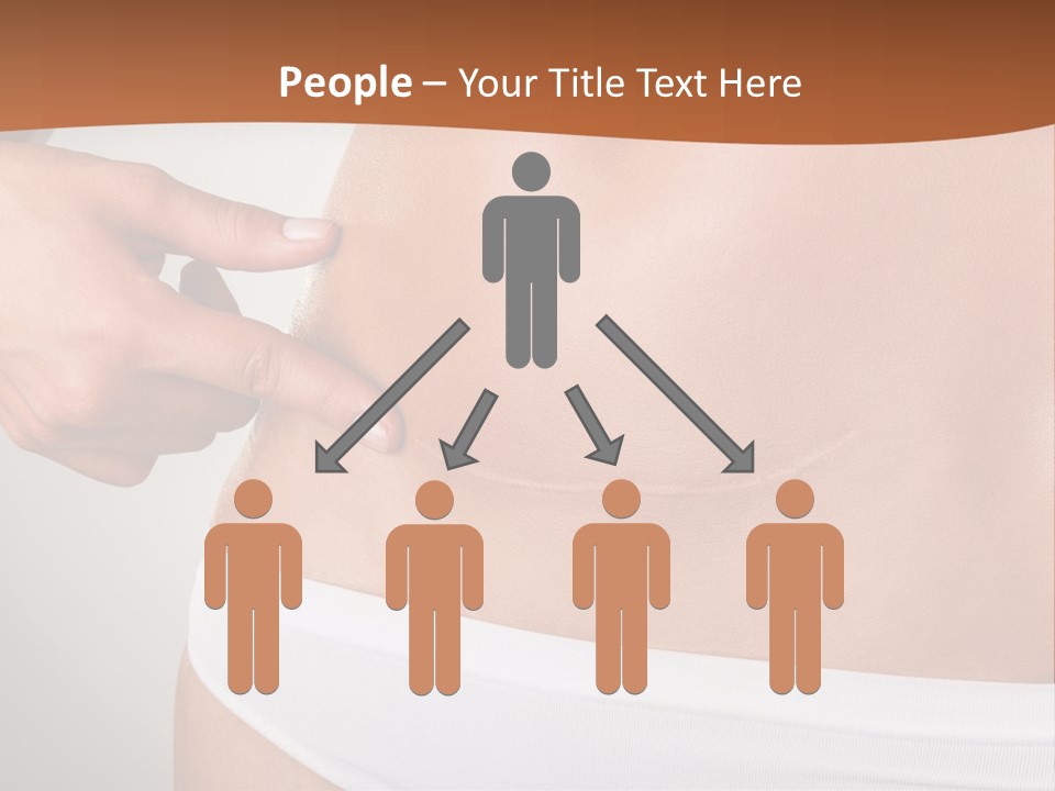 Scar From Surgery PowerPoint Template