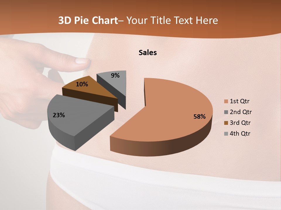 Scar From Surgery PowerPoint Template