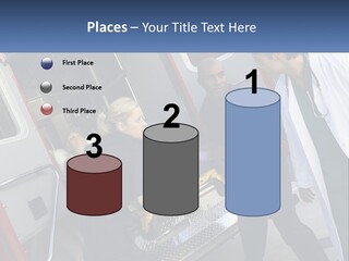 The Ambulance Brought The Patient PowerPoint Template